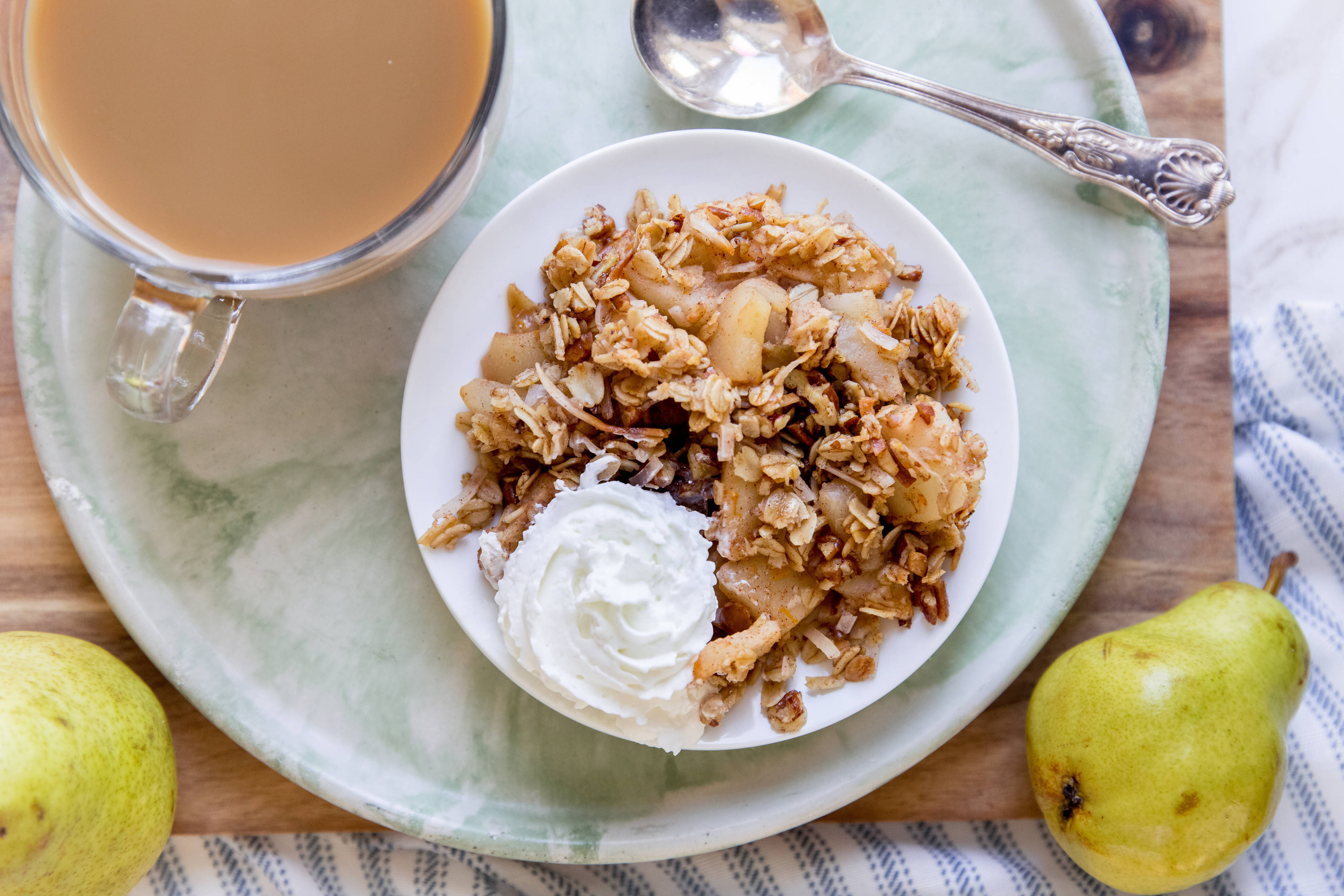 Coconut, Pear & Date Crumble (4 of 4)